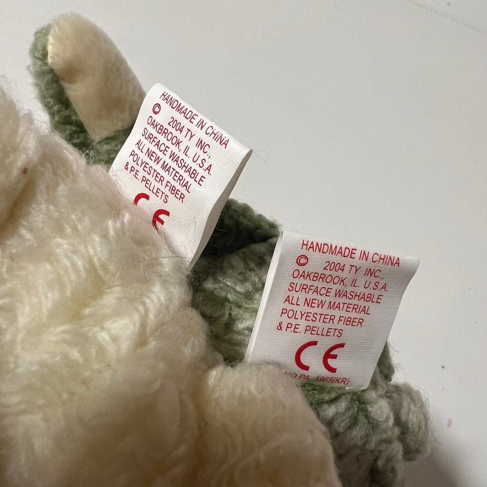 Ty Beanie Babies St Patricks Day Bear Lot Erin Shamrock‎ Clover Luck-e 6pc Set - Picture 16 of 16